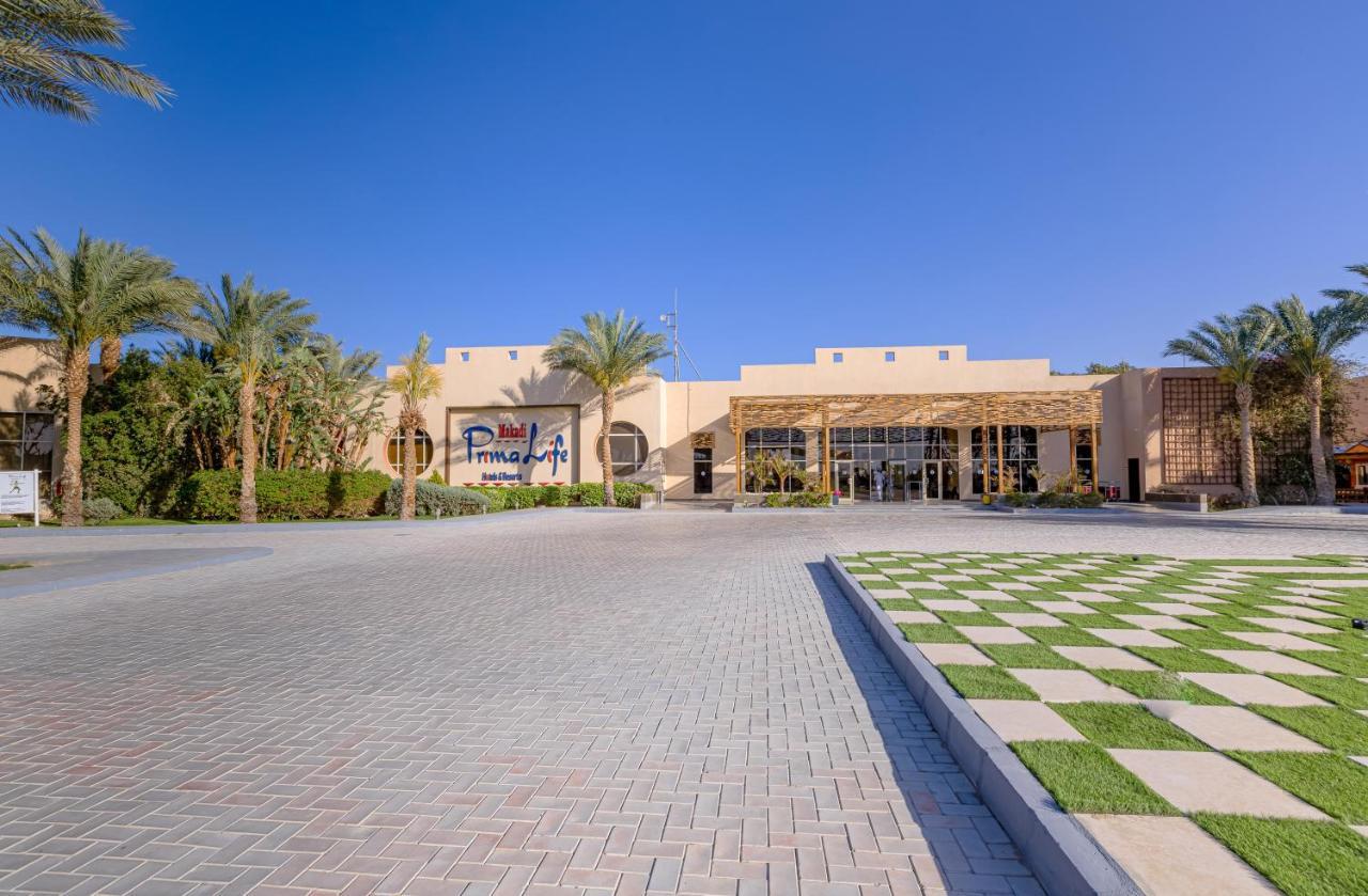 Prima Life Makadi Hotel Hurghada Bagian luar foto The resort's main entrance